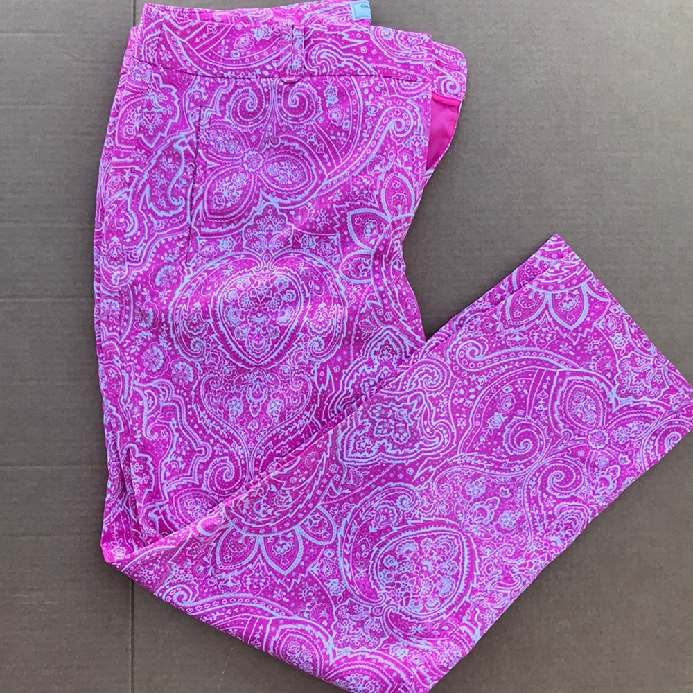 Women’s Charter Club Pants Shop Pink Paisley Pants